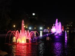 Открытие светомузыкального фонтана. Фото Вячеслав Реутов.